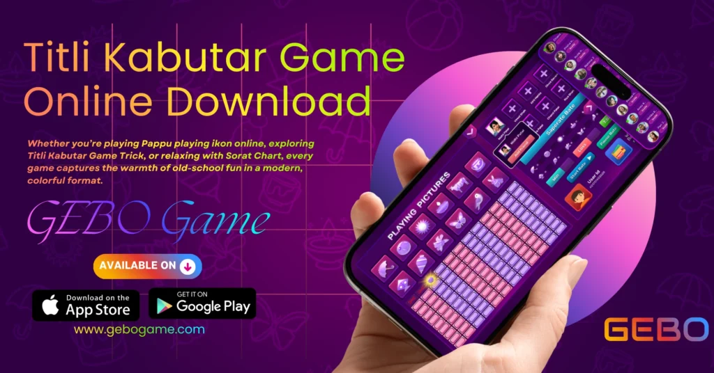 Skill Games by GEBO Game: Where Fun Meets Smart Play in Classic Indian Gaming 6 Titli Kabutar Game Online Download, Skill Game